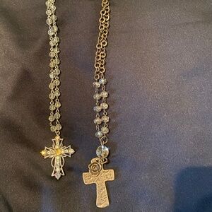 Two Cross Necklaces